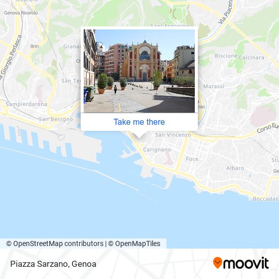 Piazza Sarzano map