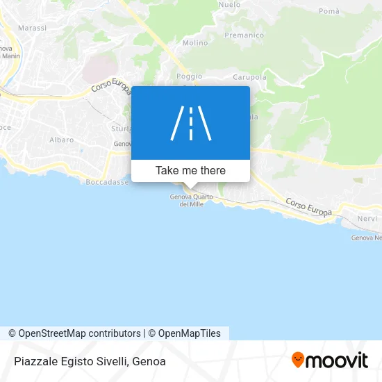 Piazzale Egisto Sivelli map