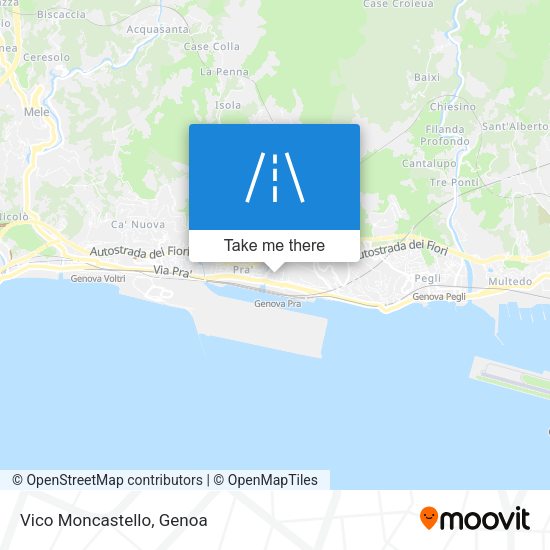 Vico Moncastello map