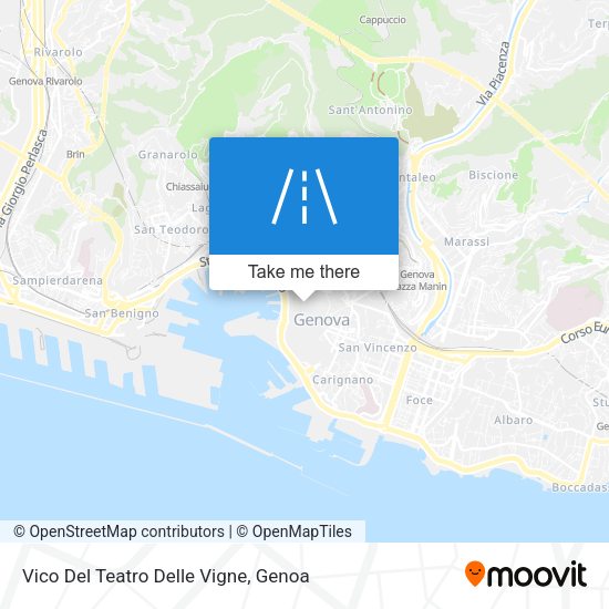 Vico Del Teatro Delle Vigne map