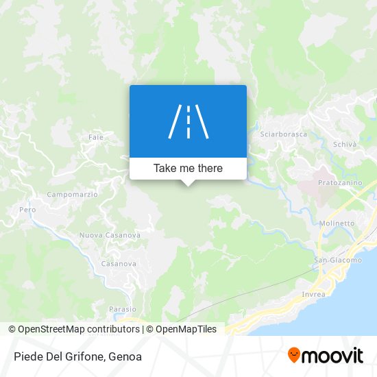 Piede Del Grifone map