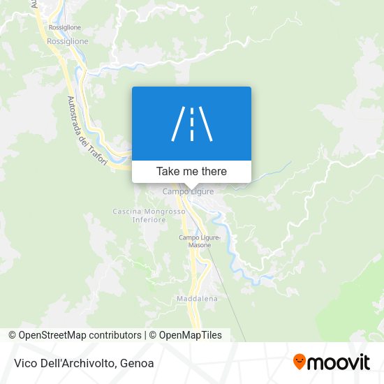 Vico Dell'Archivolto map