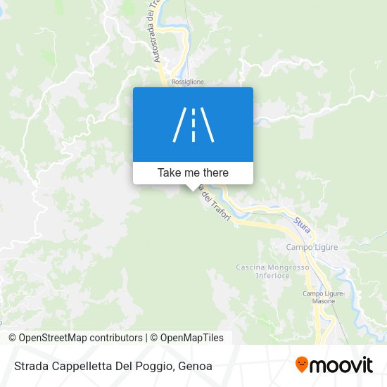 Strada Cappelletta Del Poggio map