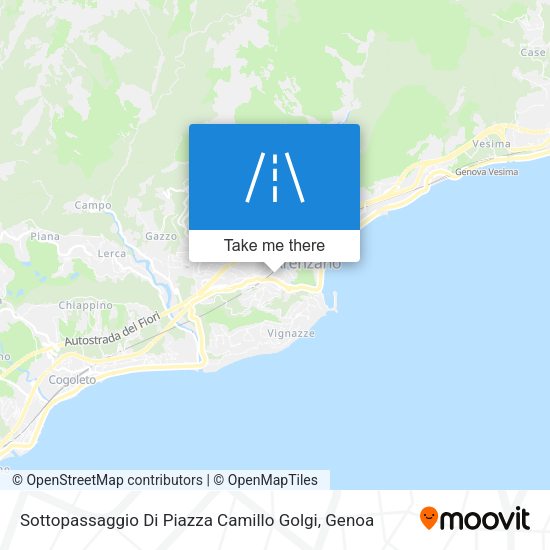 Sottopassaggio Di Piazza Camillo Golgi map