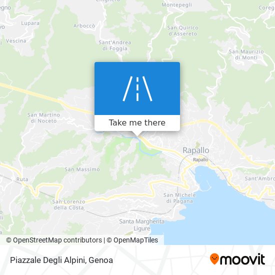 Piazzale Degli Alpini map