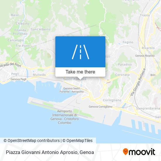 Piazza Giovanni Antonio Aprosio map