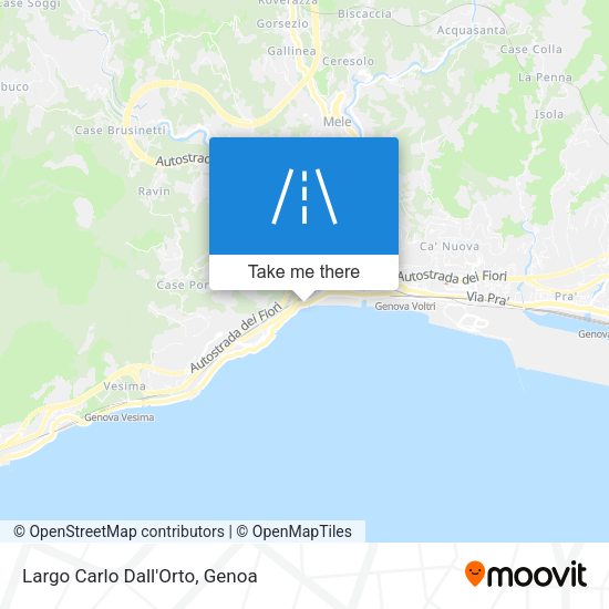 Largo Carlo Dall'Orto map
