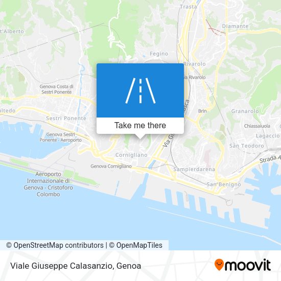 Viale Giuseppe Calasanzio map