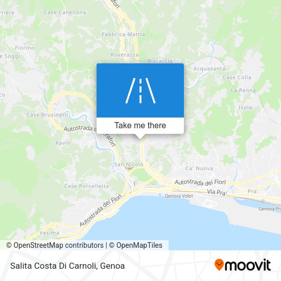 Salita Costa Di Carnoli map