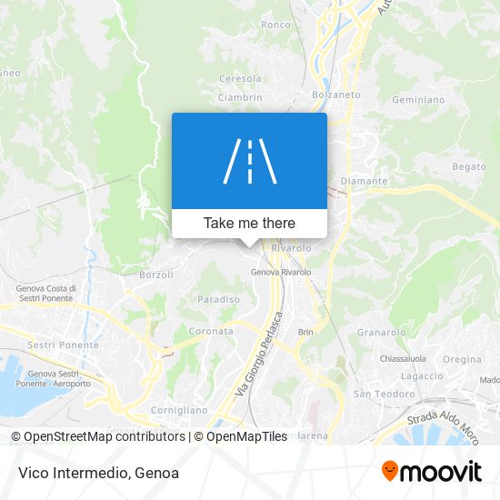 Vico Intermedio map