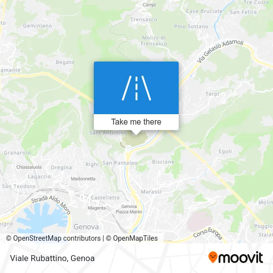 Viale Rubattino map