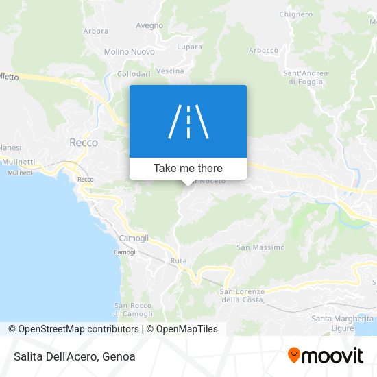 Salita Dell'Acero map