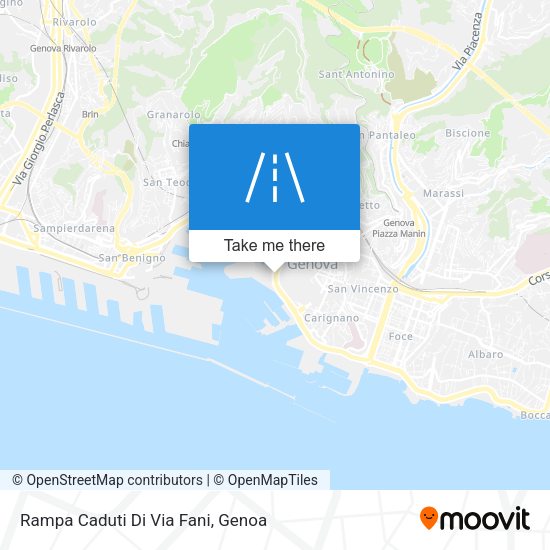 Rampa Caduti Di Via Fani map