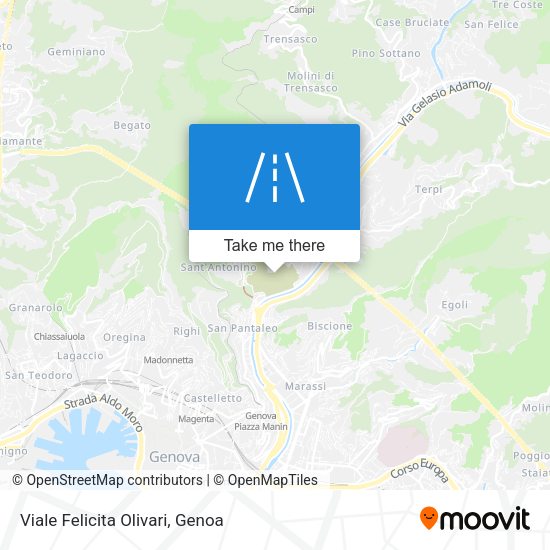 Viale Felicita Olivari map