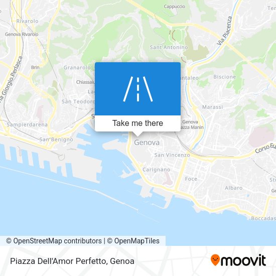 Piazza Dell'Amor Perfetto map