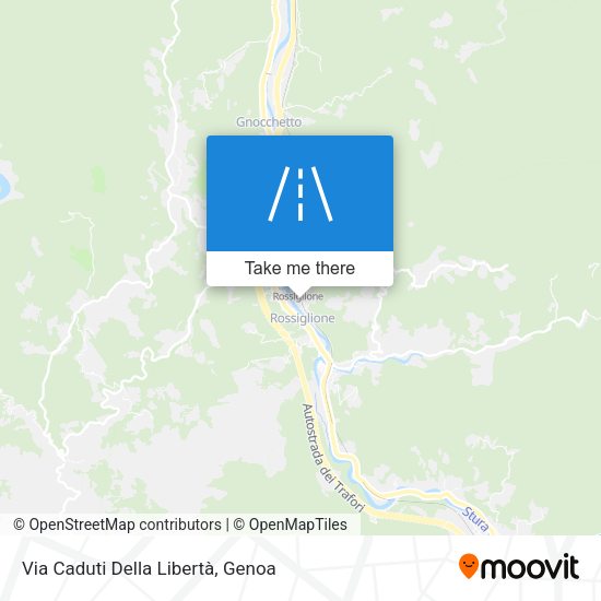 Via Caduti Della Libertà map