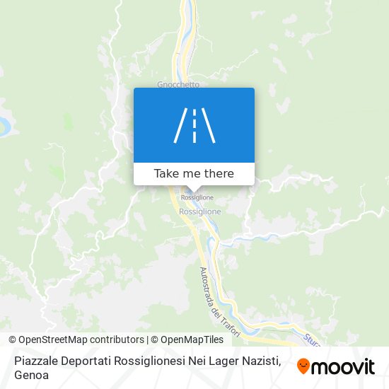 Piazzale Deportati Rossiglionesi Nei Lager Nazisti map