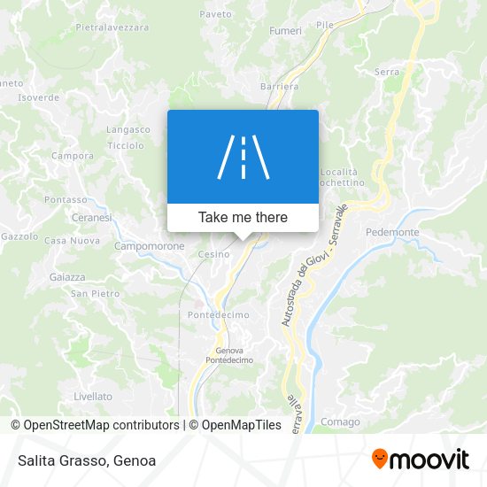Salita Grasso map