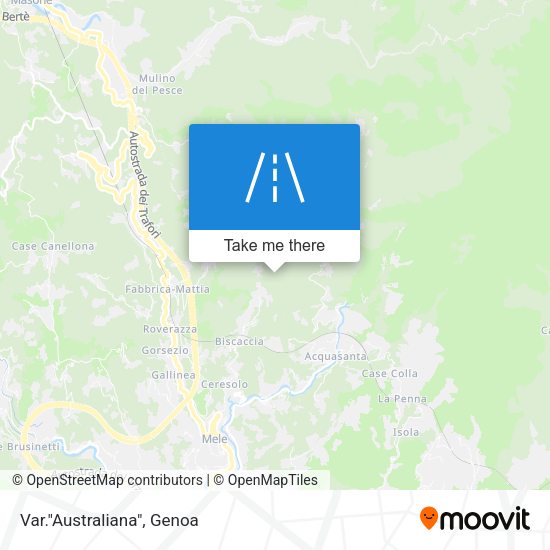 Var."Australiana" map