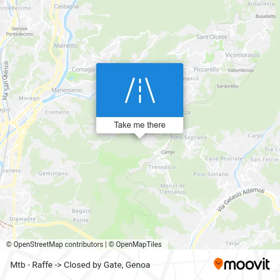 Mtb - Raffe -> Closed by Gate map