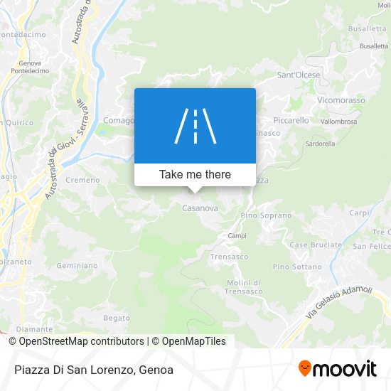 Piazza Di San Lorenzo map