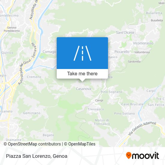 Piazza San Lorenzo map