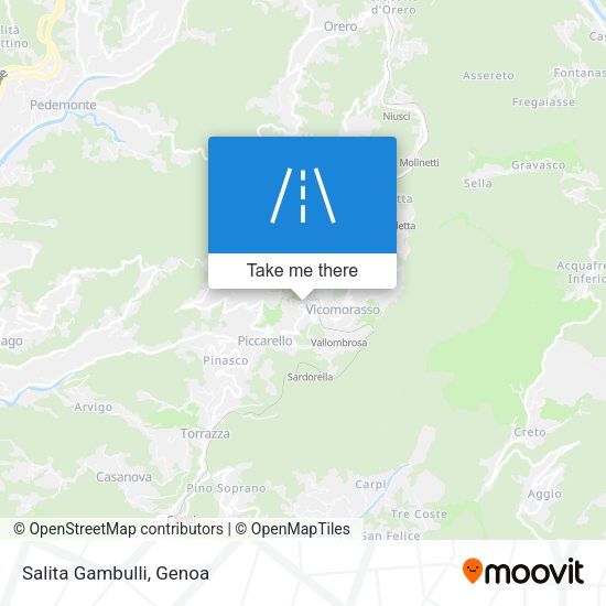 Salita Gambulli map