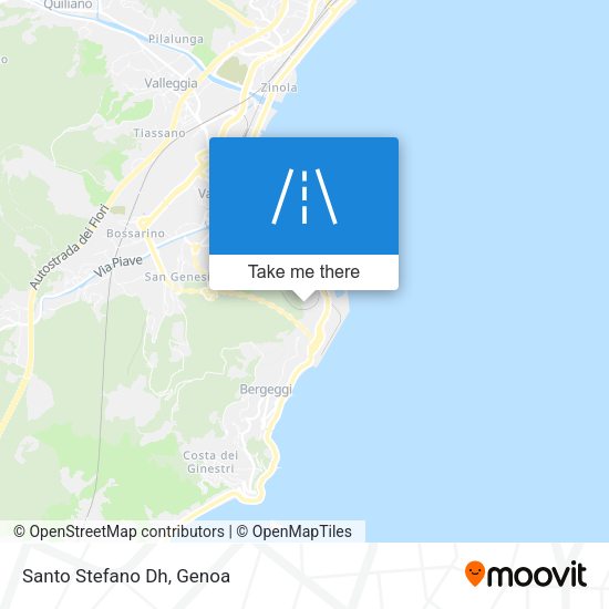 Santo Stefano Dh map
