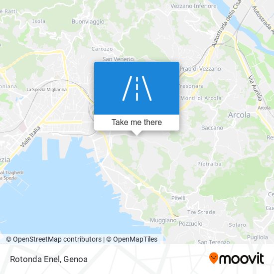 Rotonda Enel map