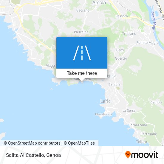 Salita Al Castello map