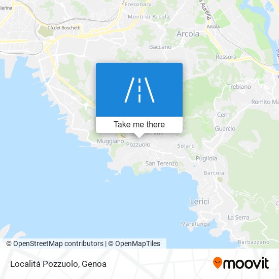 Località Pozzuolo map