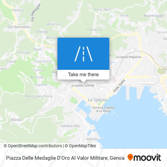 Piazza Delle Medaglie D'Oro Al Valor Militare map