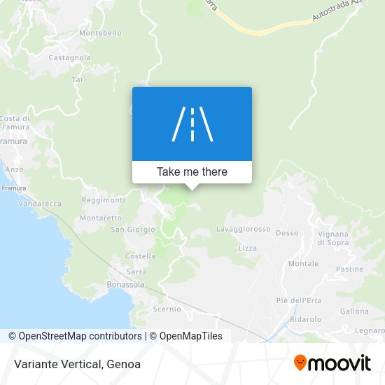 Variante Vertical map