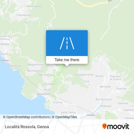 Località Rossola map