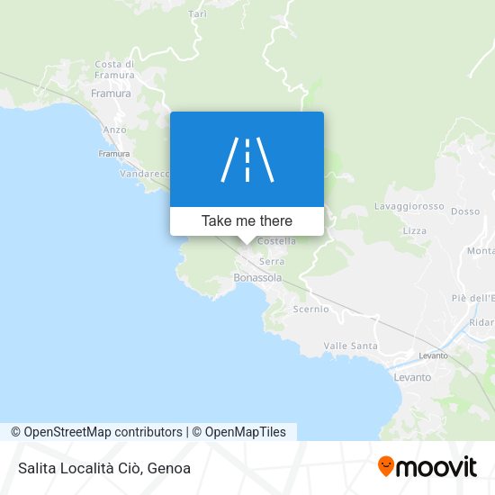 Salita Località Ciò map