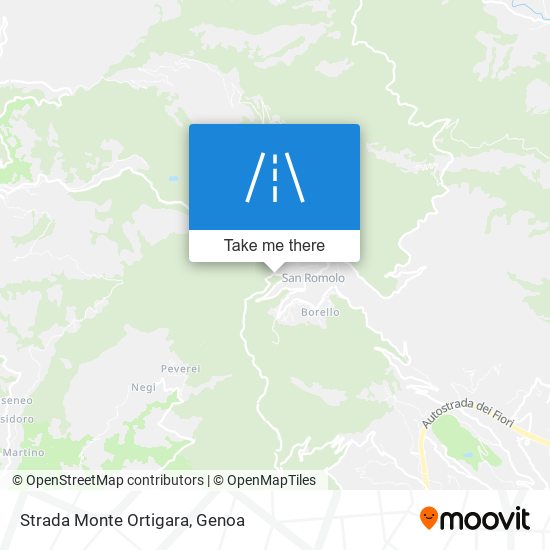 Strada Monte Ortigara map
