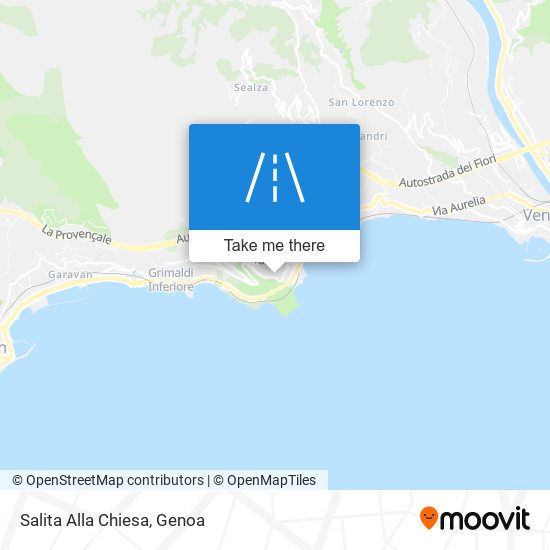 Salita Alla Chiesa map