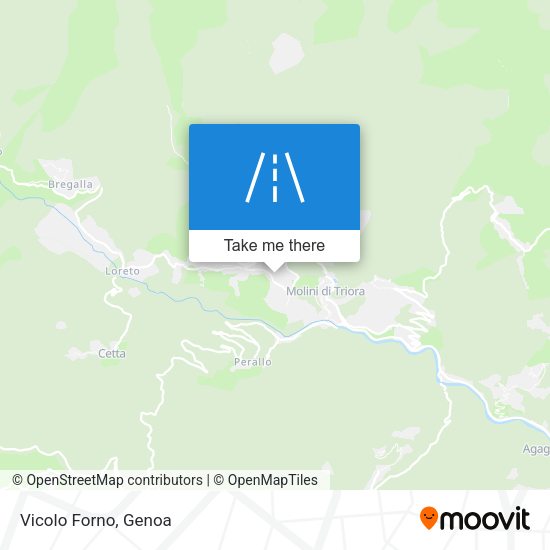 Vicolo Forno map