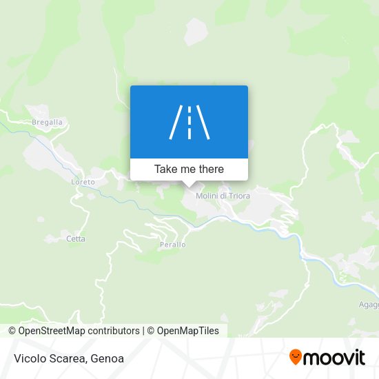Vicolo Scarea map