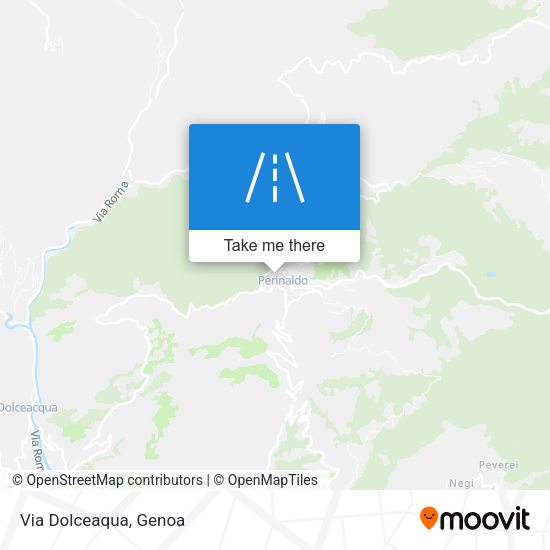 Via Dolceaqua map