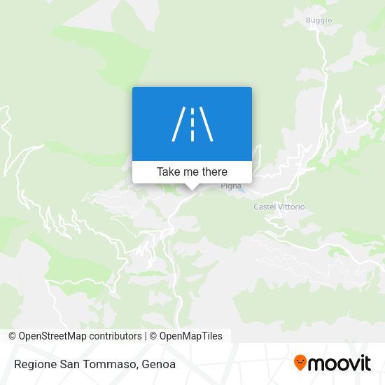 Regione San Tommaso map