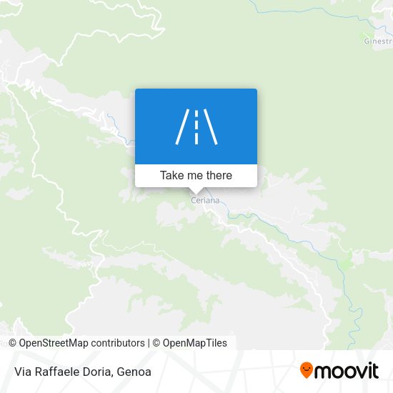 Via Raffaele Doria map