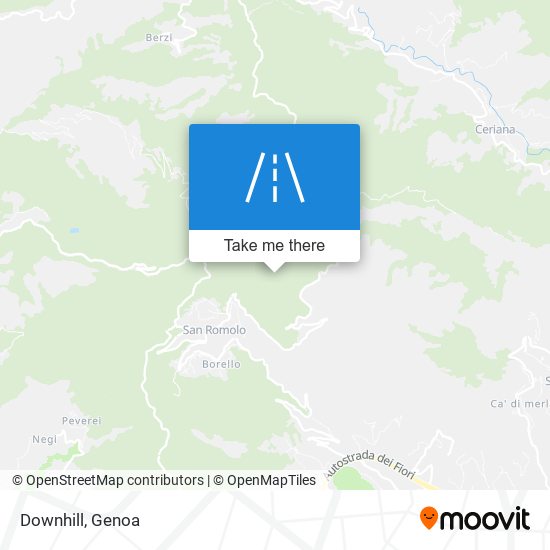 Downhill map