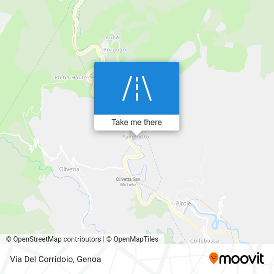 Via Del Corridoio map