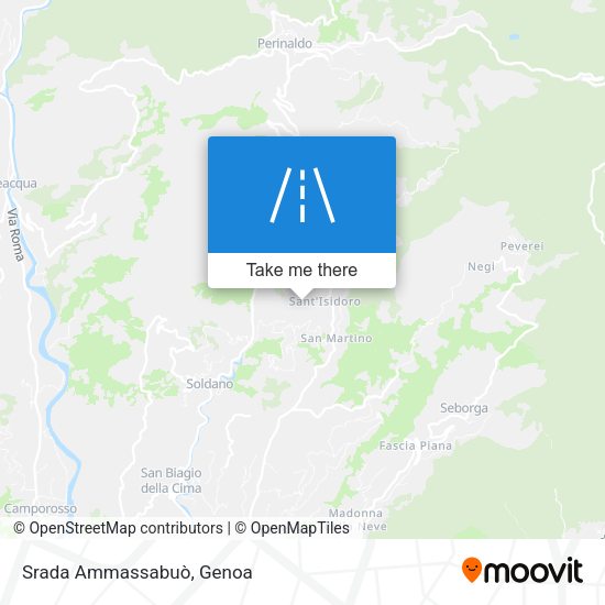 Srada Ammassabuò map