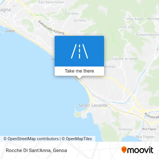 Rocche of Saint Anna map