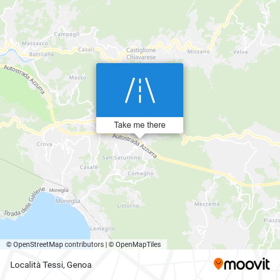 Località Tessi map