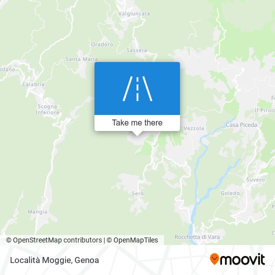 Località Moggie map