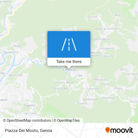 Piazza Dei Mosto map