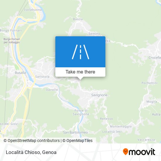 Località Chioso map